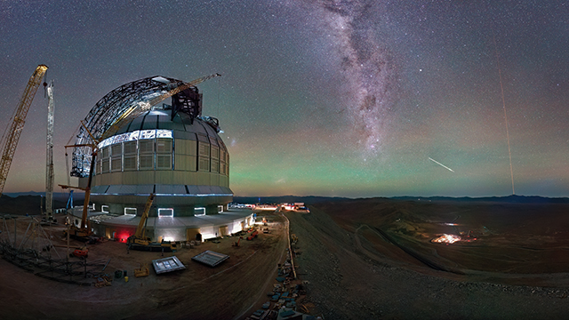 Exciting skies above the ELT