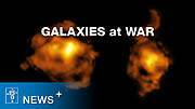 Astrónomos observan un par de galaxias en una batalla en el espacio profundo | Noticias de ESO