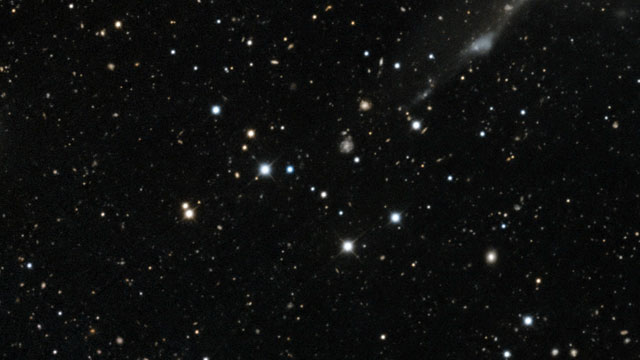 Pan over Atoms-for-Peace: a galactic collision in action