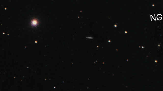 Zooming in on the spiral galaxy NGC 247