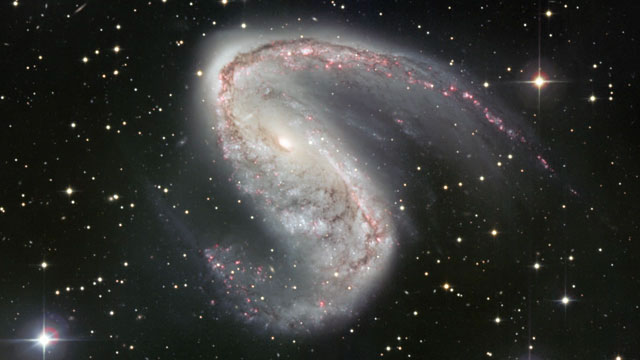 Panning across the Meathook Galaxy
