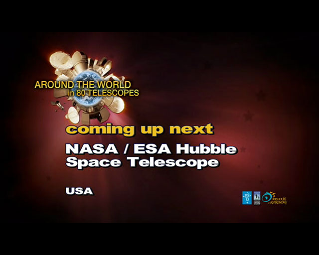 Hubble Space Telescope (AW80T webcast)
